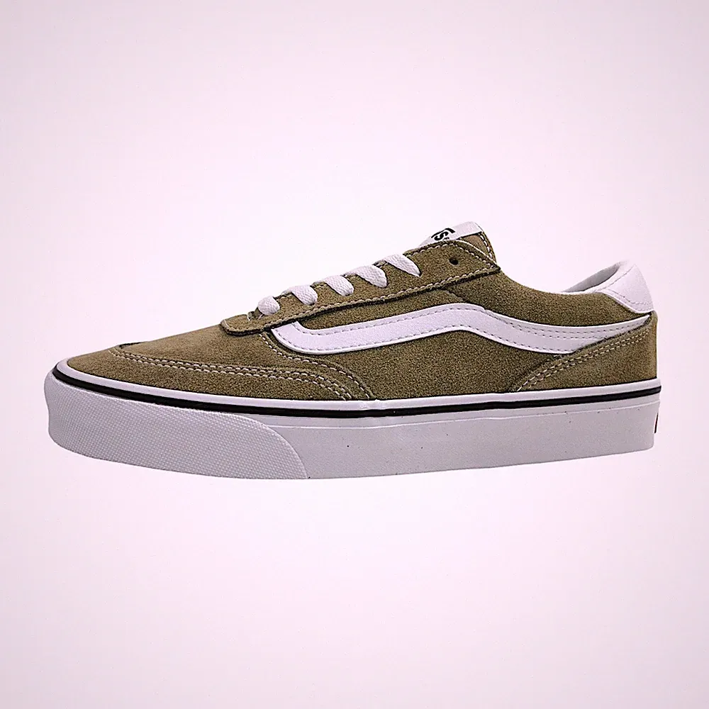 Vans Brooklyn LS Sportschuhe Kinder Laufschuhe Sneaker low Grün Freizeit