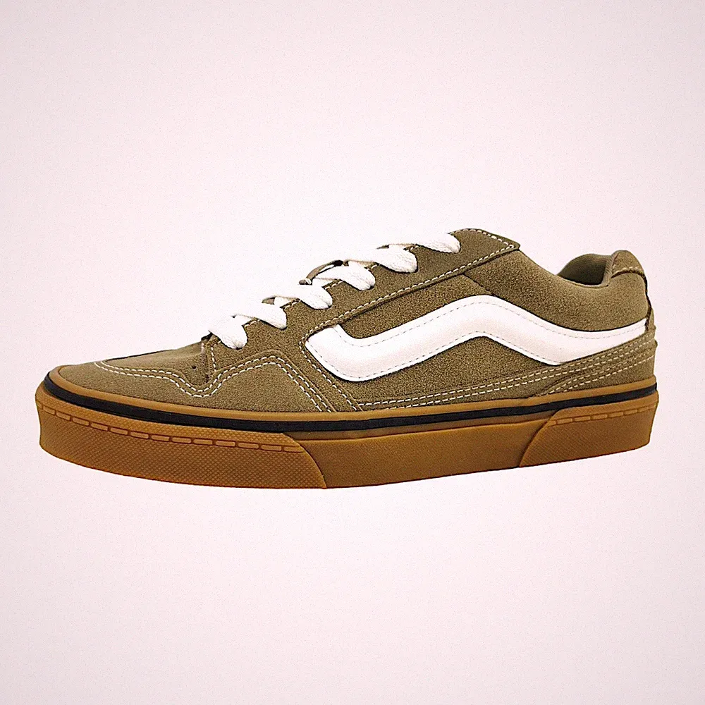 Vans Caldrone Gum Olive Damenschuhe Sneaker Low Sneaker low Grün Freizeit