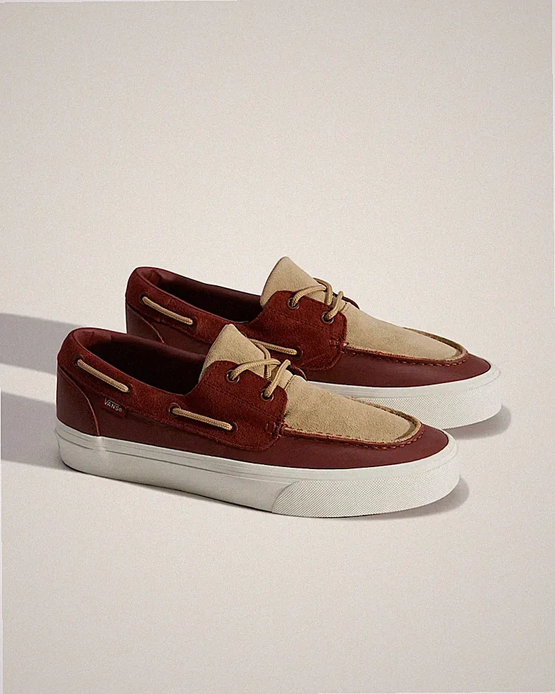 Vans Classic 2-Loch Bootsschuhe braun/beige
