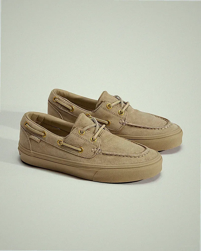 Vans Classic Soft 2-Loch Bootsschuhe Beige