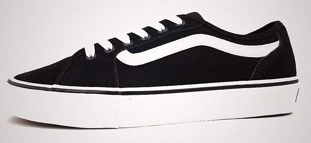 Vans Filmore Decon Herrenschuhe Schnürschuhe Sneaker low Schwarz Freizeit