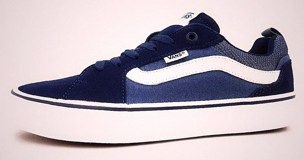 Vans Filmore Herrenschuhe Schnürschuhe Sneaker Blau Freizeit