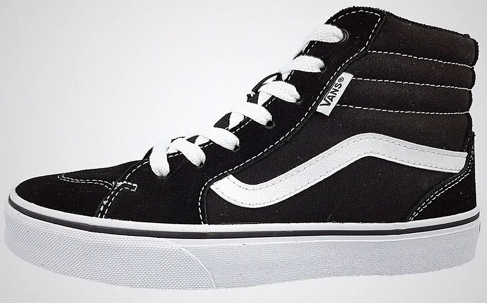 Vans Filmore High Sportschuhe Kinder Sneaker Sneaker high Schwarz Freizeit