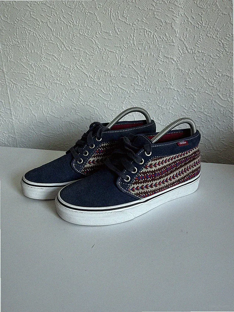 Vans Off The Wall Chukka Nordic flache Unisex Schuhe Herren/Jungen UK Größe 4,5 TB4R