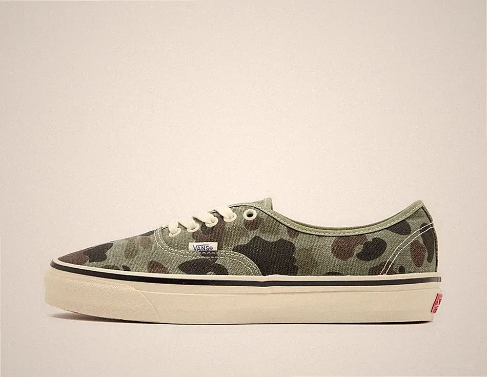 Vans Premium Authentic Iconic Herrenschuhe Grün