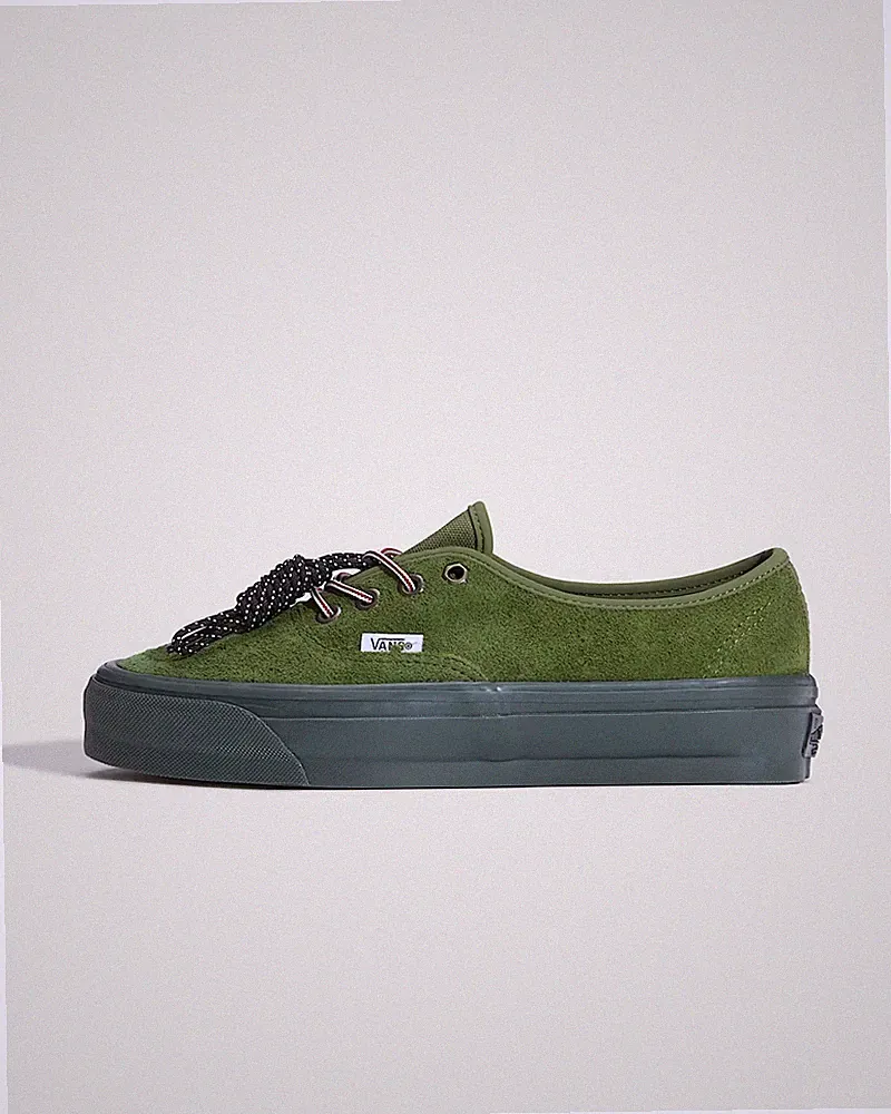 Vans Premium Authentic Suede Schuhe in Grün
