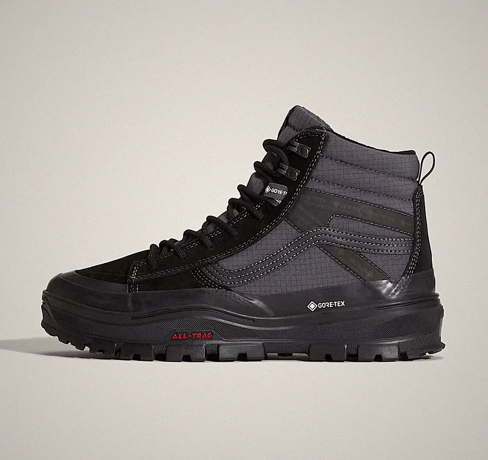 Vans Sk8-Hi Gore-Tex isolierte Schuhe in schwarz und grau alle Größen begrenzter Bestand
