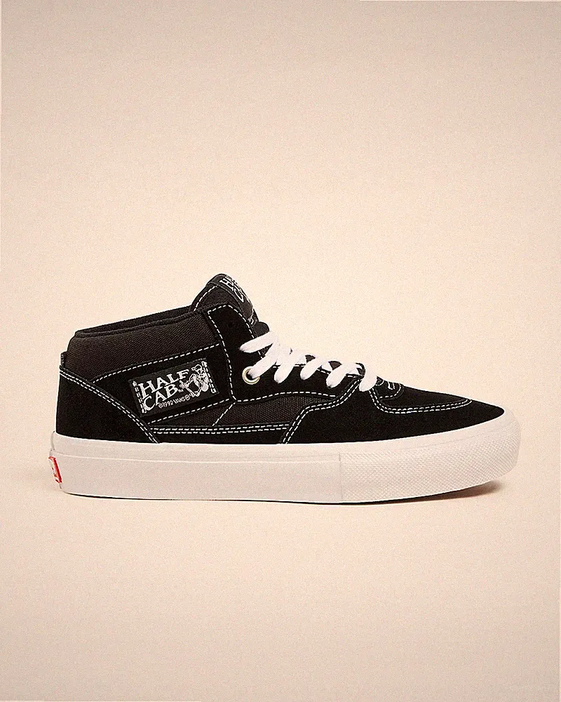 Vans Skate Half Cab Classic Schuhe schwarz/weiß