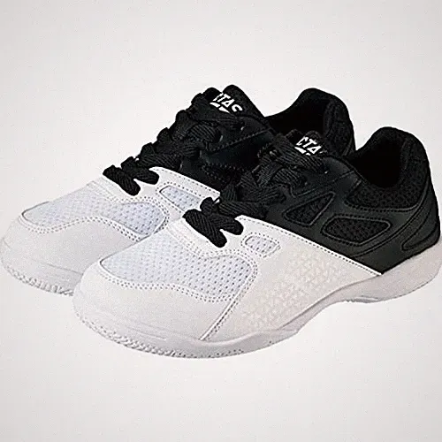 [Victus] Tischtennis Wettkampfschuhe für Damen und Herren Leap VP schwarz x weiß