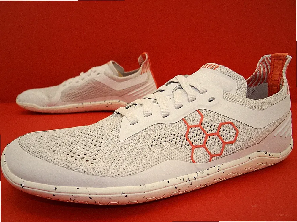 VivoBarefoot Geo Racer Knit Sneaker Barfußschuhe Barefoot Laufschuhe Gr.46 Weiß