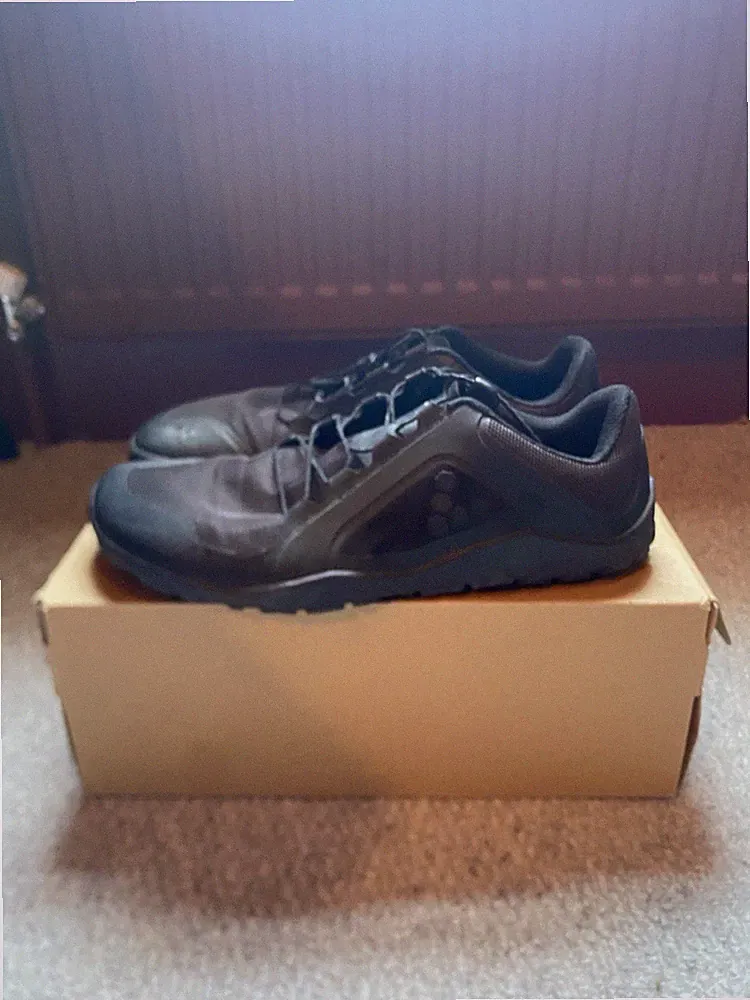 Vivobarefoot Primus Trail II FG Herren Atmungsaktiv Laufschuhe Schwarz EU 44