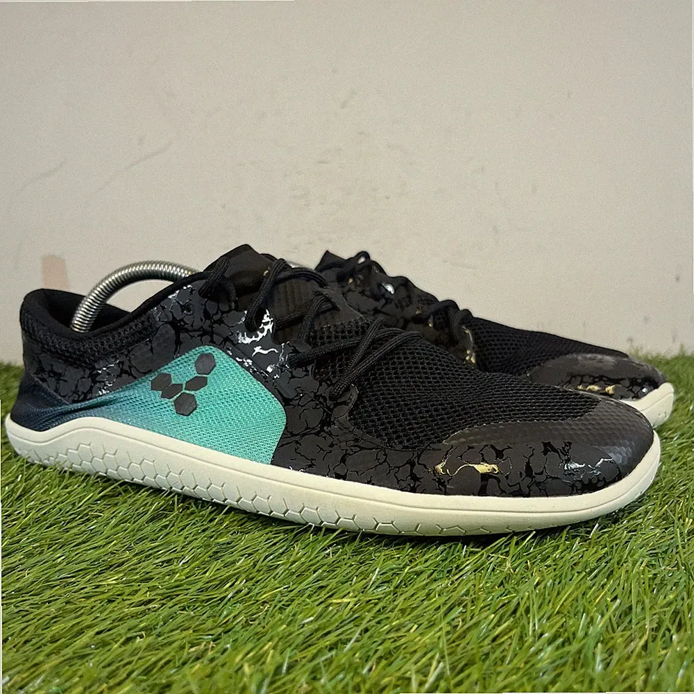 Vivobarefoot Turnschuhe Größe 9 Herren schwarz Primus Lite minimalistische Laufschuhe