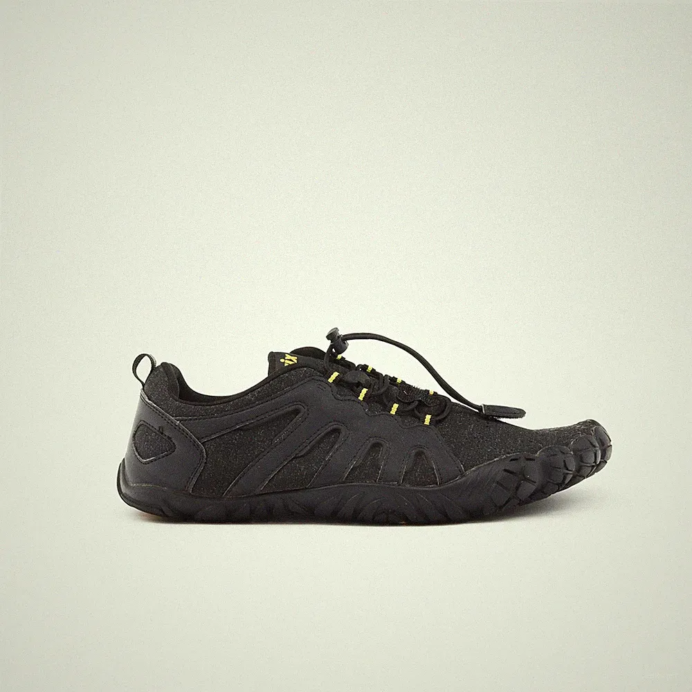 Voovix Herren Laufschuhe Schwarz Größe UK 10 Mesh Sportschuhe