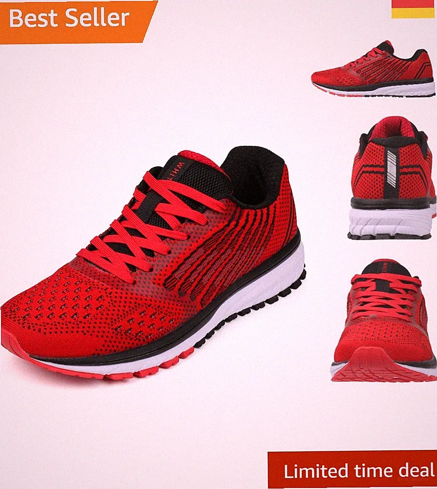 Whitin Unisex-Laufschuhe 36-47: Atmungsaktiv & Bequem für Sport und Freizeit
