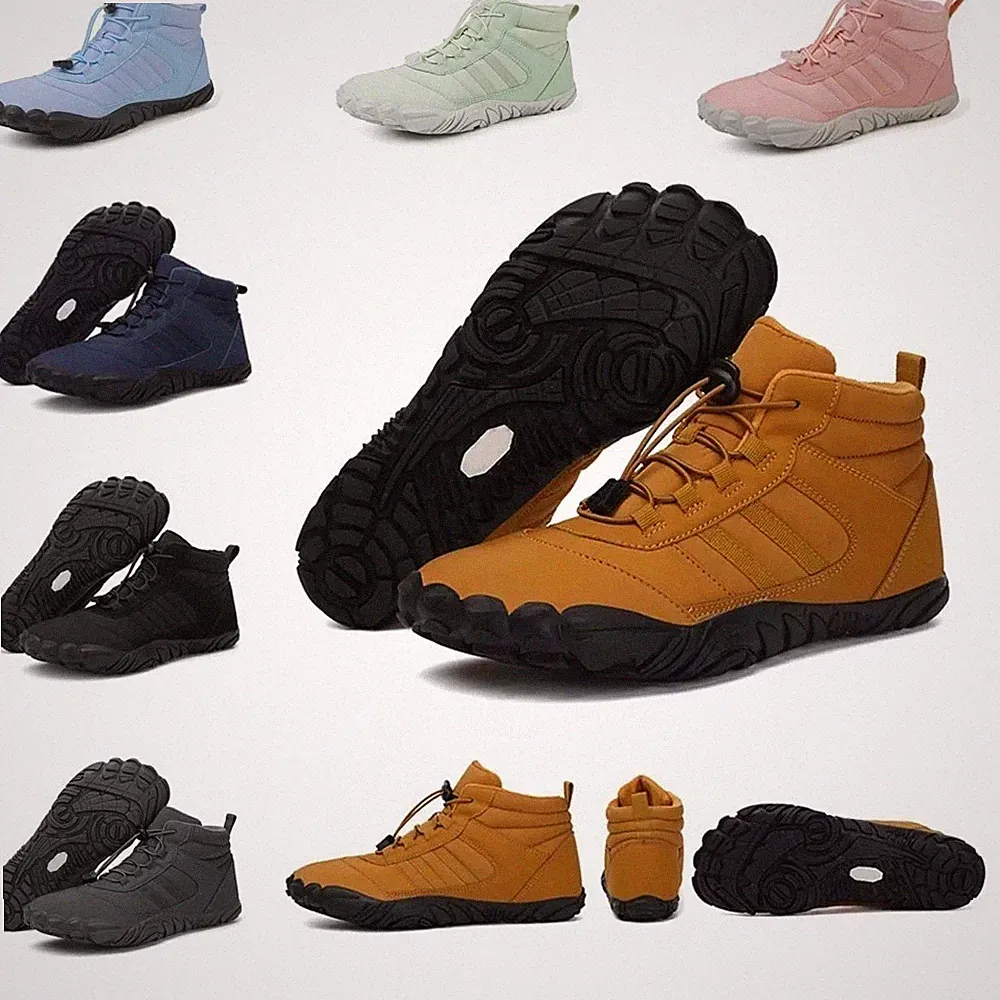 Winter Warme Wanderschuhe Wasserdicht Trekking Klettern Laufen BarfußschuheGröße