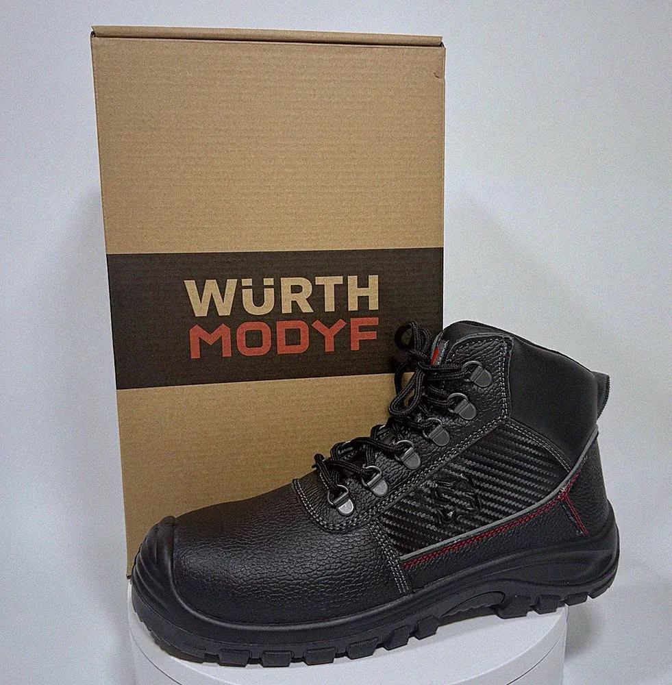 Würth Modyf S3 Arbeitsschuhe Herren 43 mit Stahlkappe wasserabweisend NEU