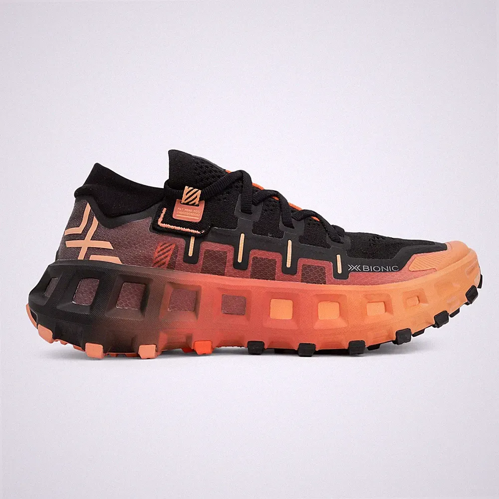 X-Bionic Terraskin X01 Herren Laufschuhe Trailrunning Schwarz Größe EU 43 1/3