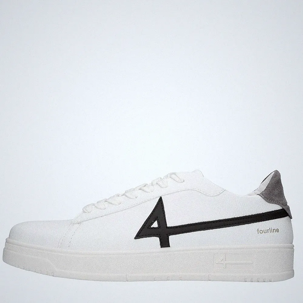 X504 TENNIS4LINE Sneaker FOURLINE Herren Weiß Amz01_four